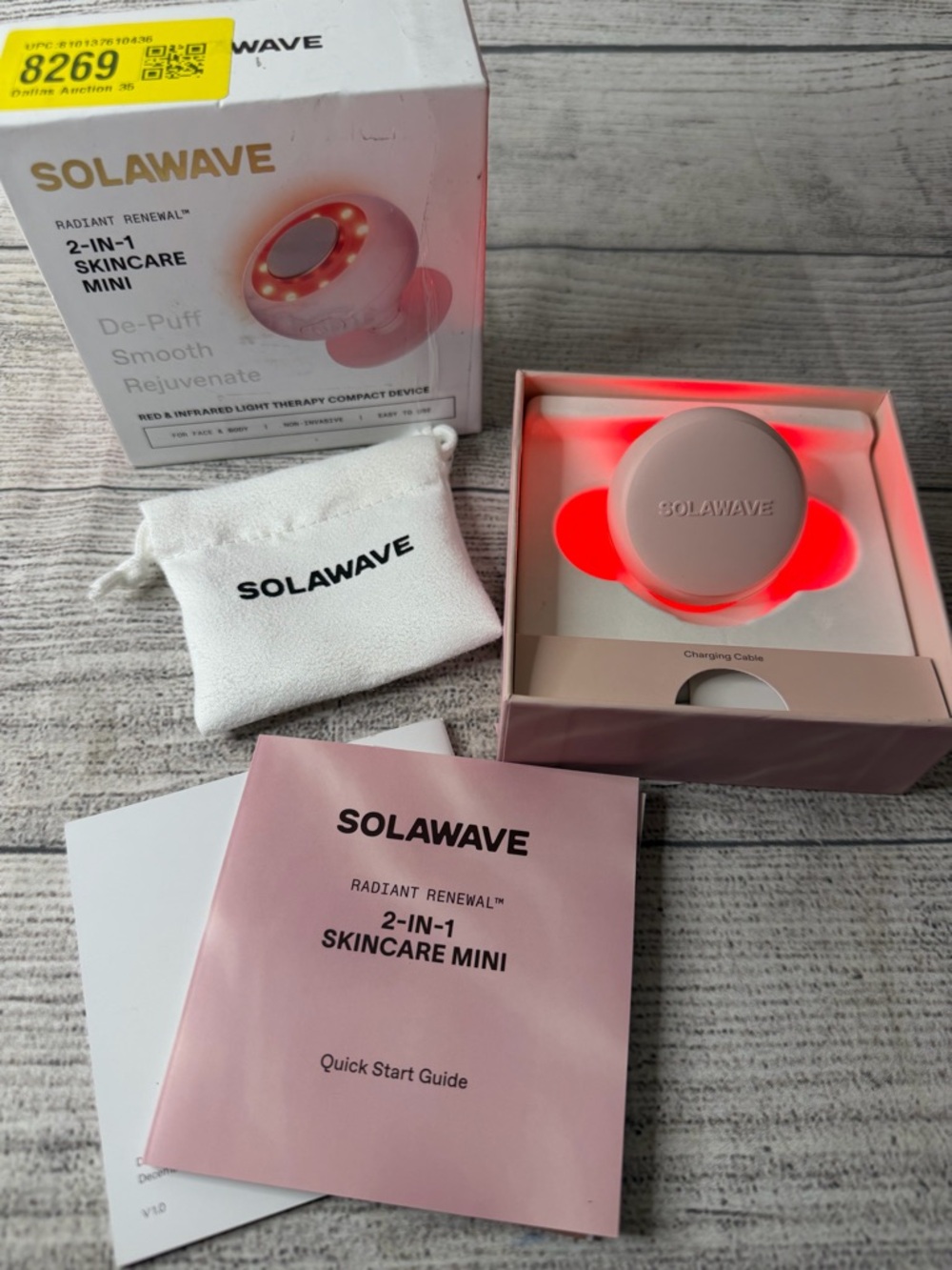 Solawave Red Light Device for Face & Body